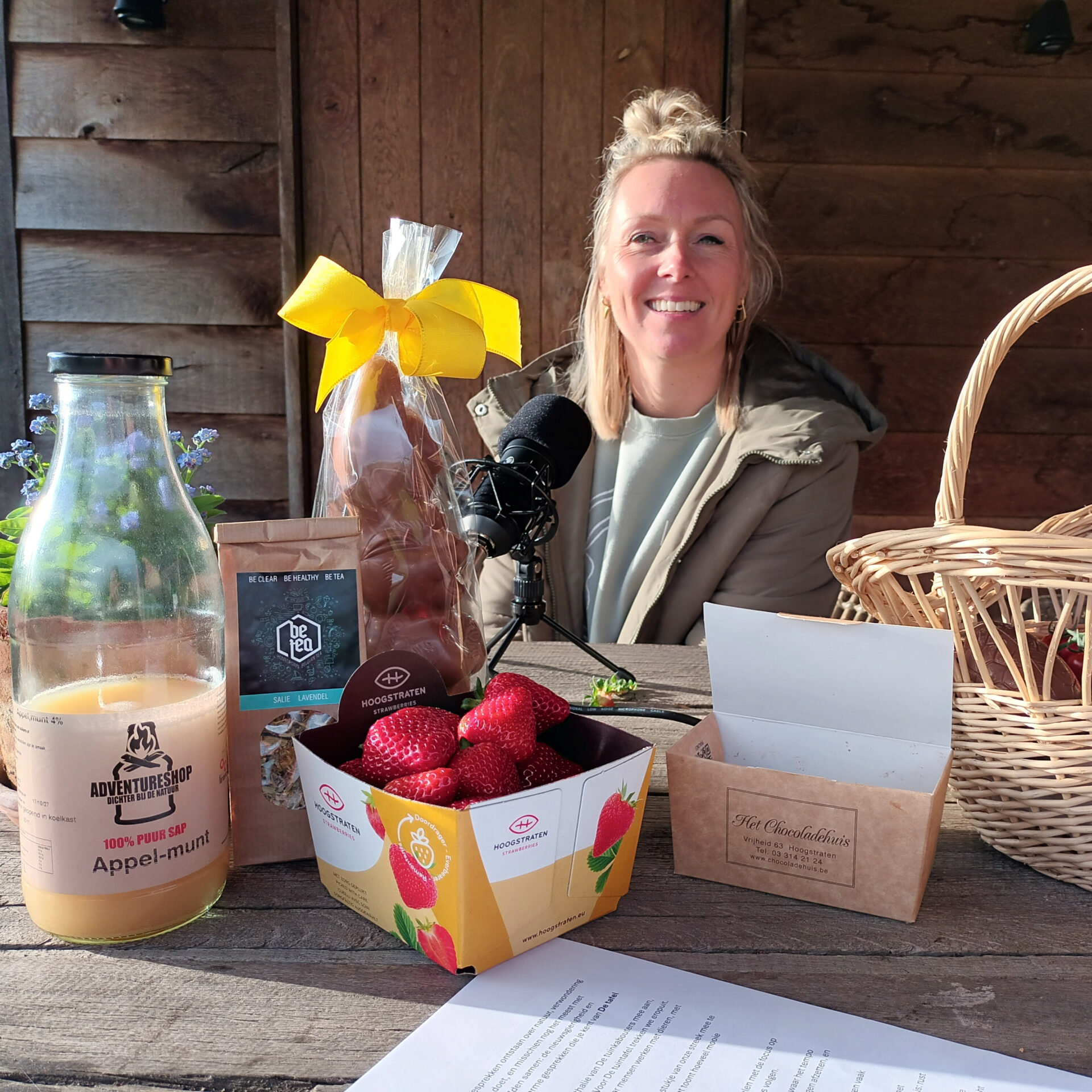 Aan de Tuintafel met Inge Demuynck van Metgezel