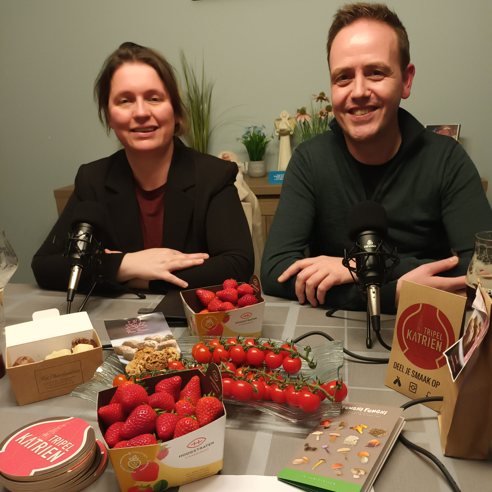 32. Tom Gabriëls en Mariëlle Schalk schuiven Samen! aan en delen hun kijk op Hoogstraten